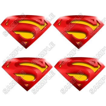 Superman Logo T Shirt Iron on Transfer Decal ~#8