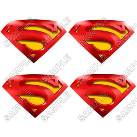 Superman Logo T Shirt Iron on Transfer Decal ~#8