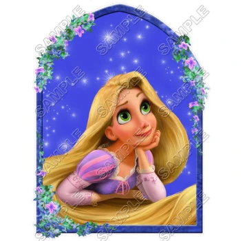 Tangled Rapunzel  T Shirt Iron on Transfer  Decal  ~#2