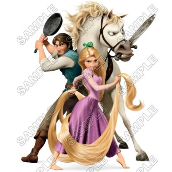 Tangled Rapunzel T Shirt Iron on Transfer Decal ~#4