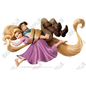 Tangled Rapunzel T Shirt Iron on Transfer Decal ~#5