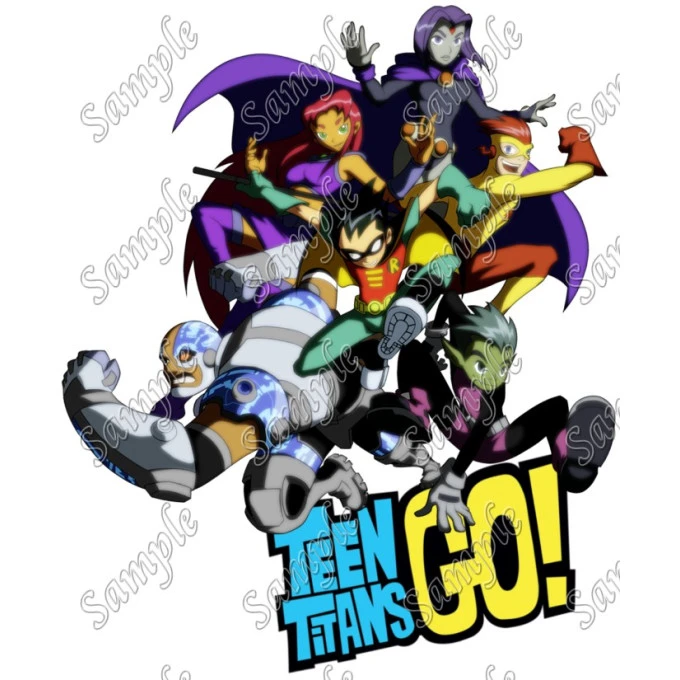 Teen Titans Go T Shirt Iron on Transfer Decal ~#2