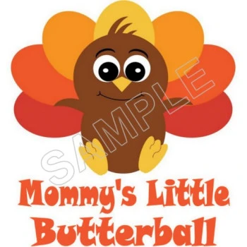 Thanksgiving Turkey T Shirt Iron on Transfer Decal ~#2
