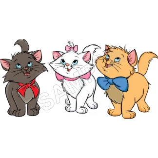 The Aristocats  T Shirt Iron on Transfer Decal ~#3