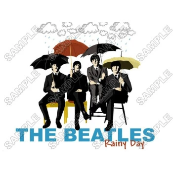 The Beatles Rainy Day T Shirt Iron on Transfer Decal ~#4