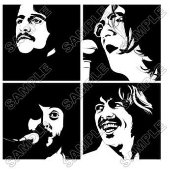 The Beatles  T Shirt Iron on Transfer  Decal  ~#2