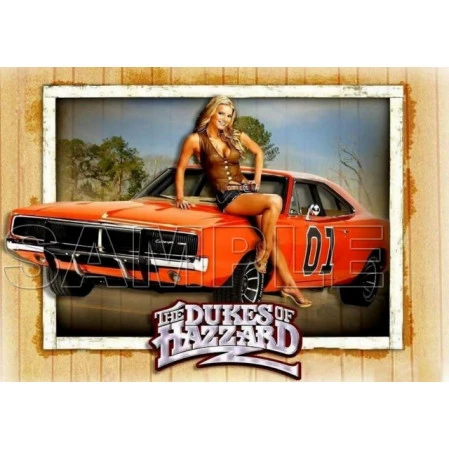 The Dukes of Hazzard  T Shirt Iron on Transfer Decal ~#4