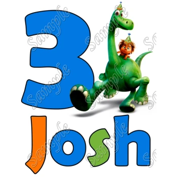The Good Dinosaur  Birthday  Personalized  Custom  T Shirt Iron on Transfer Decal ~#1