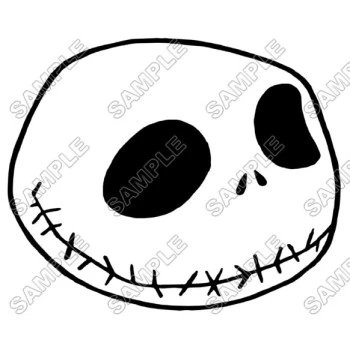 The Nightmare Before Christmas Jack T Shirt Iron on Transfer Decal ~#3