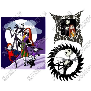 The Nightmare Before Christmas T Shirt Iron on Transfer Decal ~#1