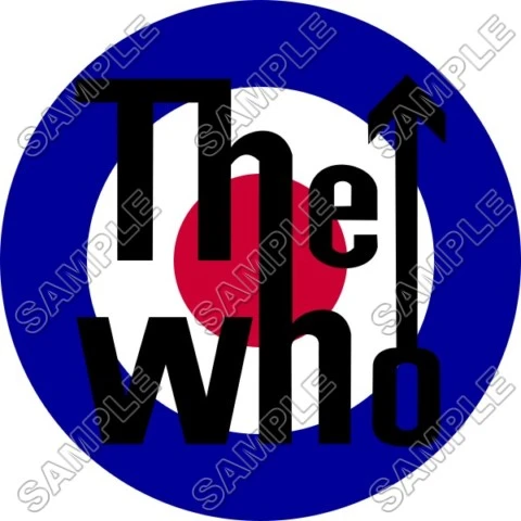 The Who (Band) T Shirt Iron on Transfer Decal ~#2