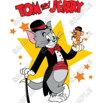 Tom and Jerry  T Shirt Iron on Transfer Decal ~#10
