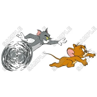 Tom and Jerry  T Shirt Iron on Transfer Decal ~#18