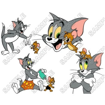 Tom and Jerry T Shirt Iron on Transfer Decal ~#20