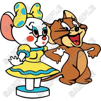 Tom and Jerry  T Shirt Iron on Transfer Decal ~#7