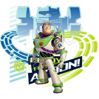 Toy Story Buzz T Shirt Iron on Transfer Decal ~#58