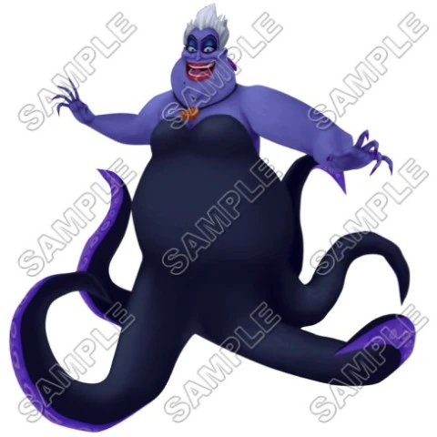Ursula  The Little Mermaid  T Shirt Iron on Transfer Decal ~#1