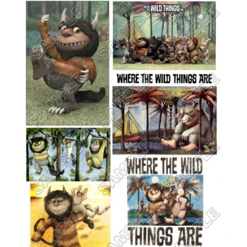 Where the Wild Things Are  T Shirt Iron on Transfer  Decal  ~#1