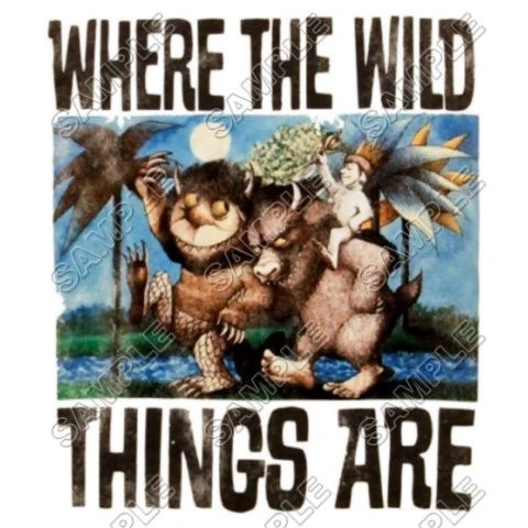 Where the Wild Things Are  T Shirt Iron on Transfer Decal ~#6