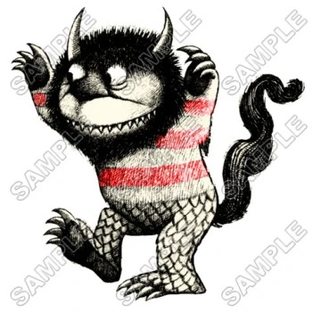 Where the Wild Things Are  T Shirt Iron on Transfer Decal ~#8