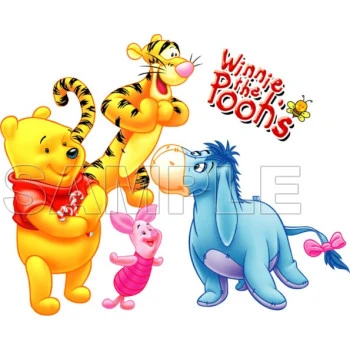Winnie the Pooh  Eeyore T Shirt Iron on Transfer Decal ~#2