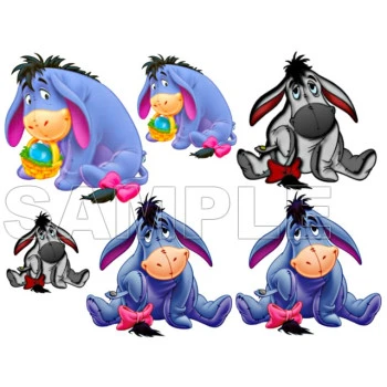 Winnie the Pooh Eeyore T Shirt Iron on Transfer Decal ~#8