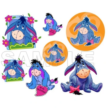 Winnie the Pooh Eeyore T Shirt Iron on Transfer Decal ~#9