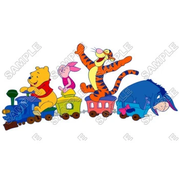 Winnie the Pooh Eeyore Tiger T Shirt Iron on Transfer Decal ~#13