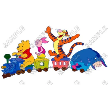 Winnie the Pooh Eeyore Tiger T Shirt Iron on Transfer Decal ~#13