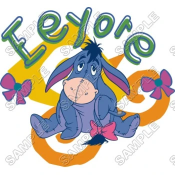Winnie the Pooh Eeyore Tiger T Shirt Iron on Transfer Decal ~#22