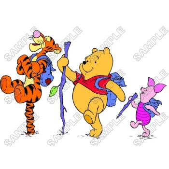 Winnie the Pooh Eeyore Tiger T Shirt Iron on Transfer Decal ~#23