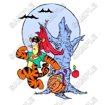 Winnie the Pooh Piglet Halloween  Eeyore Tiger T Shirt Iron on Transfer Decal ~#29