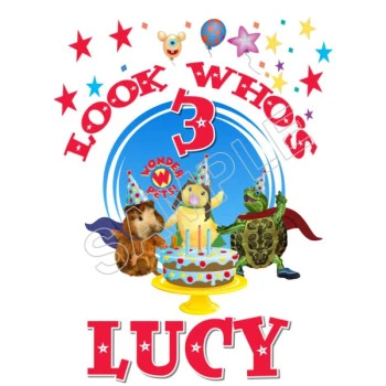Wonder Pets   Birthday Personalized Custom T Shirt Iron on Transfer Decal ~#42