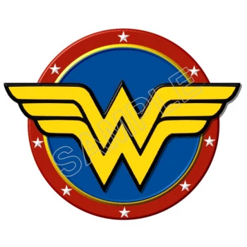 Wonder Woman Logo  T Shirt Iron on Transfer Decal ~#2