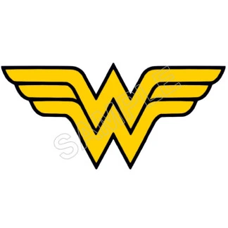 Wonder Woman Logo  T Shirt Iron on Transfer Decal ~#3