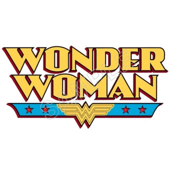 Wonder Woman Logo T Shirt Iron on Transfer Decal ~#7