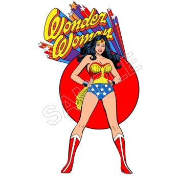 Wonder Woman T Shirt Iron on Transfer Decal ~#18