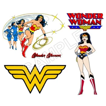 Wonder Woman  T Shirt Iron on Transfer Decal ~#4
