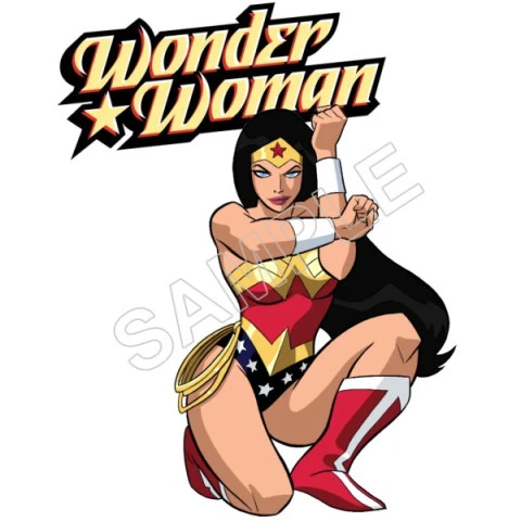 Wonder Woman T Shirt Iron on Transfer Decal ~#8