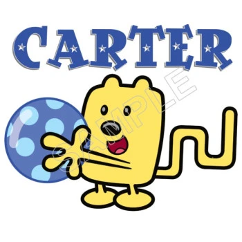 Wow Wubbzy  Personalized  Custom  T Shirt Iron on Transfer Decal ~#53