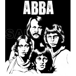 ABBA  T Shirt Iron on Transfer  Decal  ~#2