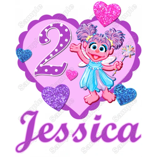  Abby Cadabby  Birthday Custom Personalized  Shirt Iron on Transfer ~#4 by www.topironons.com