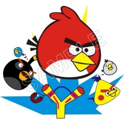 Angry Birds  T Shirt Iron on Transfer Decal ~#91