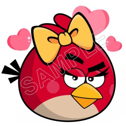  Angry Birds  T Shirt Iron on Transfer Decal ~#93 by www.topironons.com