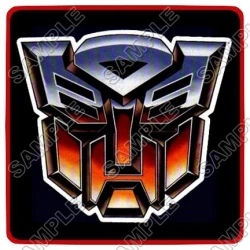 Autobot Logo  Transformers T Shirt Iron on Transfer Decal ~#10