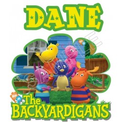 Backyardigans  Personalized  Custom  T Shirt Iron on Transfer Decal ~#115