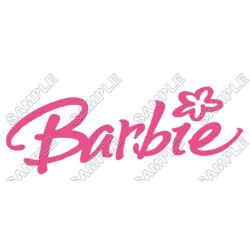 Barbie Logo  T Shirt Iron on Transfer Decal ~#3