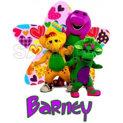 Barney T Shirt Iron on Transfer  Decal  ~#7