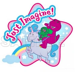 Barney T Shirt Iron on Transfer  Decal  ~#9