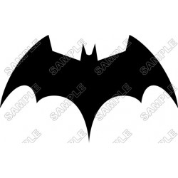 Batman Logo Black  T Shirt Iron on Transfer  Decal  ~#15